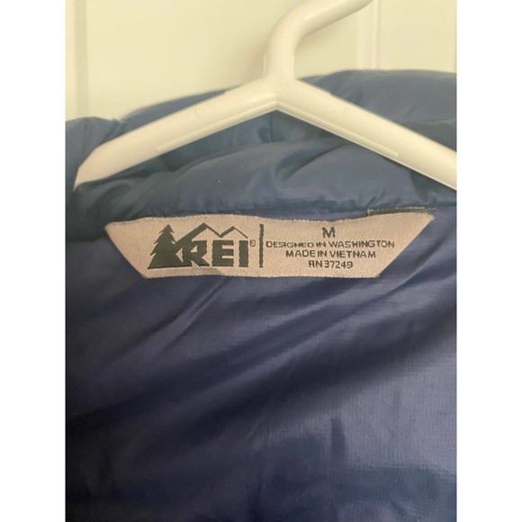 REI Jackets & Coats Womens Rei Down Fill Coat Full Zip Hooded